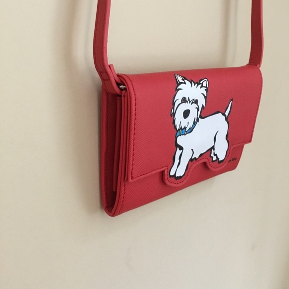 NEW Marc Tetro Westie West Highland Terrier Dog Breed Crossbody Bag Card Holder - Picture 5 of 13